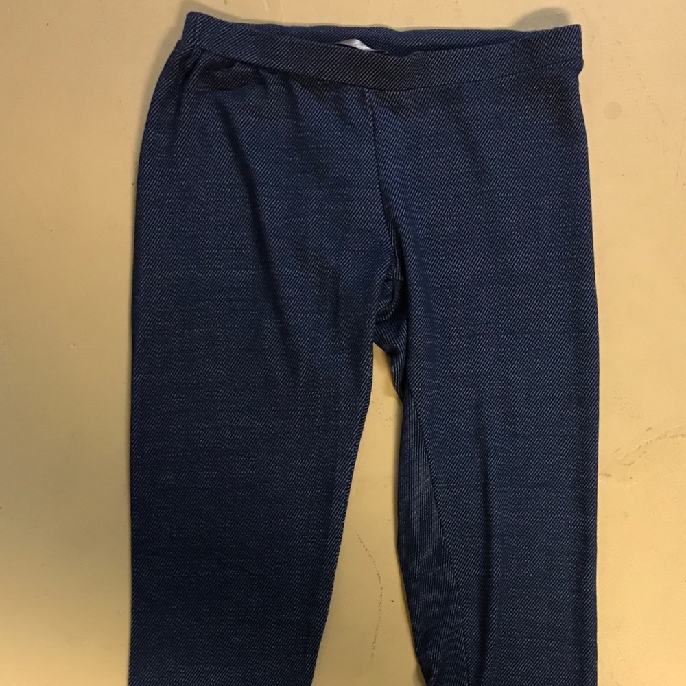 Navy/denim color speckled leggings